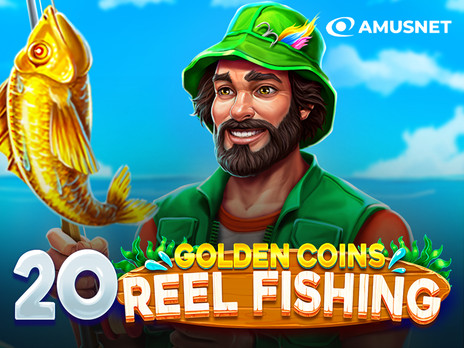 20 Golden Coins Reel Fishing бесплатный слот